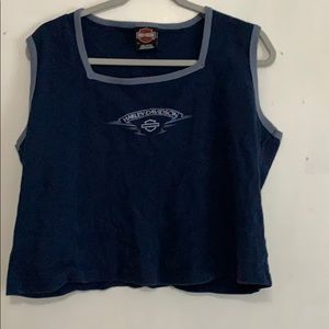 Harley Davison crop tank